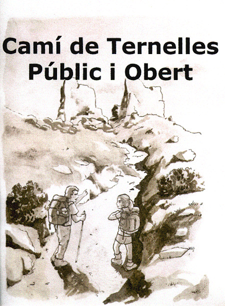 Excursi&oacute; reivindicativa al Castell del Rei per l'antic Cam&iacute; de Ternelles (12-10-09)